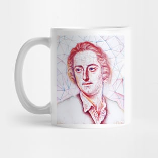 Thomas Gray Portrait | Thomas Gray Artwork | Line Art Mug